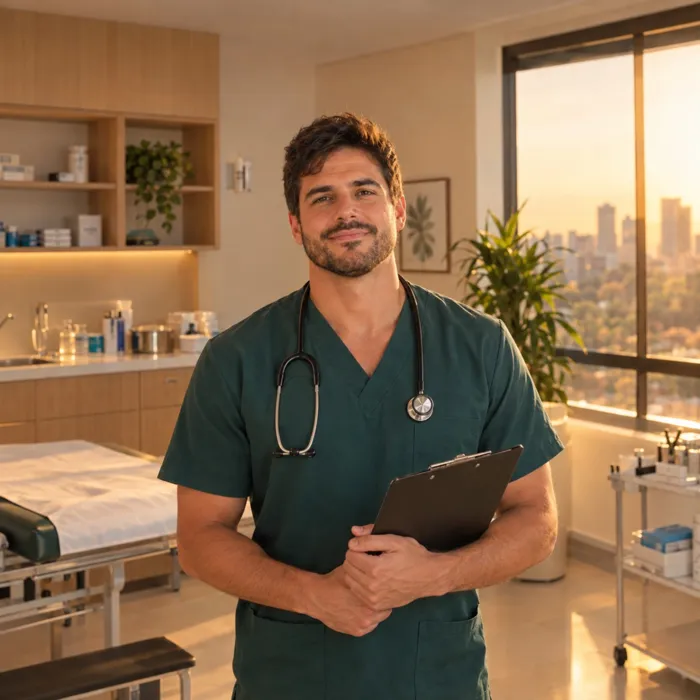 Enfermeiro em clínica
